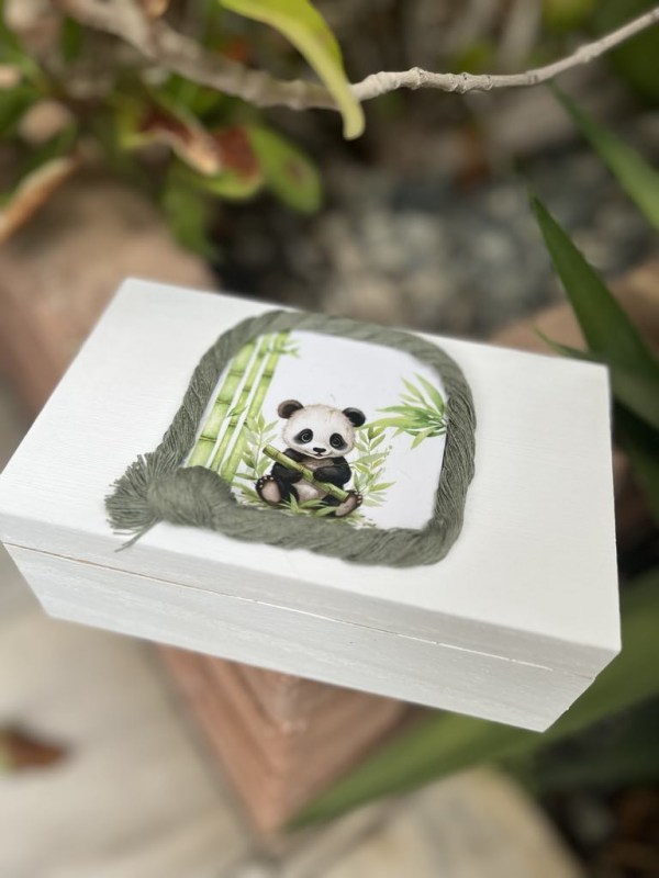 Πακέτο βάπτισης με θέμα αρκουδάκι Panda