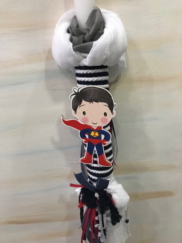 Βαπτιστικό κουτί με θέμα Superboy
