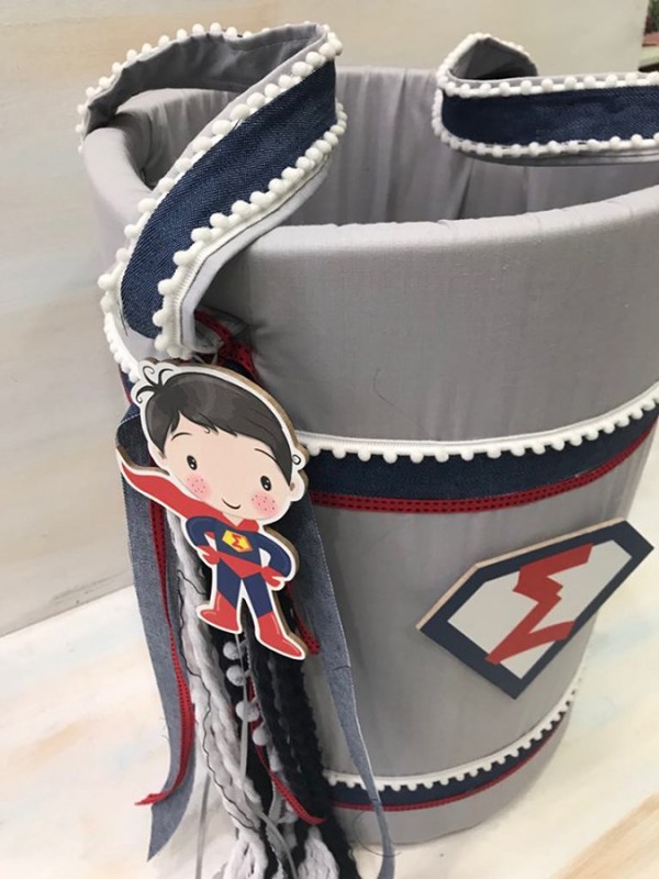 Βαπτιστικό κουτί με θέμα Superboy