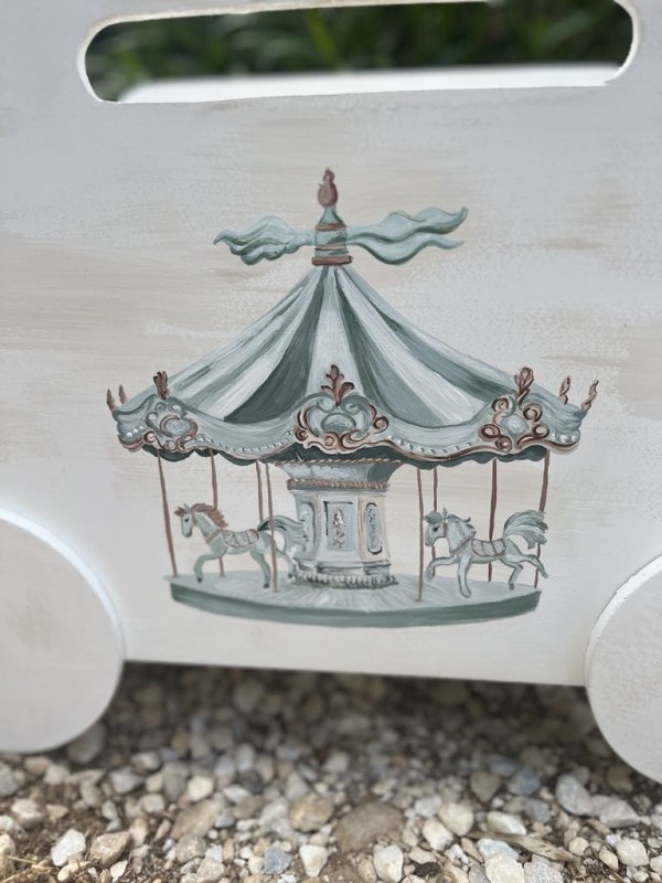 Πακέτο βάπτισης με θέμα καρουζέλ-carousel