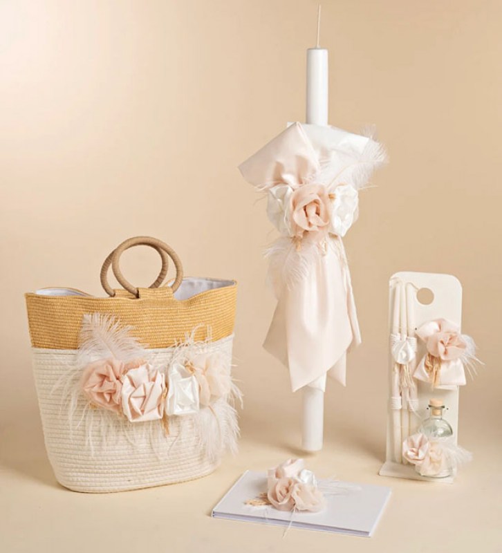 Τσάντα πλεκτή Baby Bloom