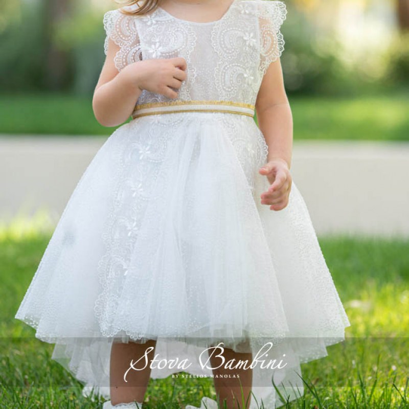 Φόρεμα βάπτισης Stova Bambini