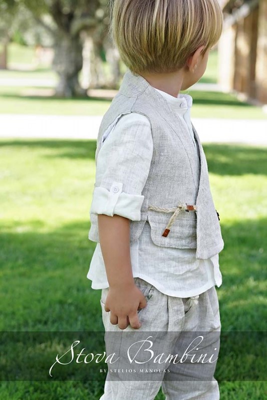 Βαπτιστικά ρούχα για αγόρι Stova Bambini