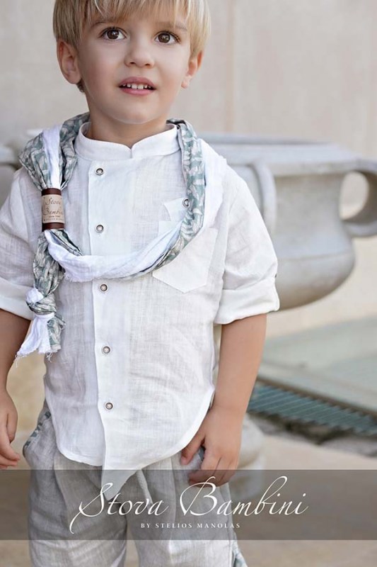 Βαπτιστικά ρούχα για αγόρι Stova Bambini
